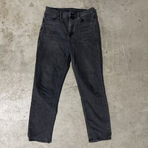American Eagle Outfitters Dark Gray Straight Jeans